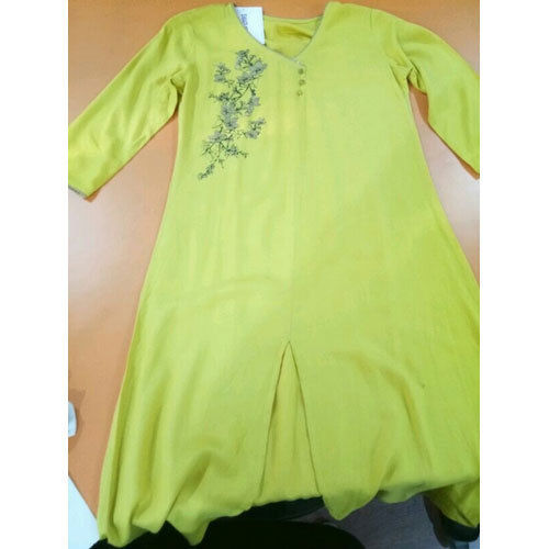 Ladies Green Trendy Kurti