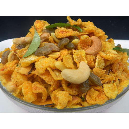 Salted Cornflakes Chiwda