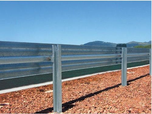 Single Sided MS Crash Barrier