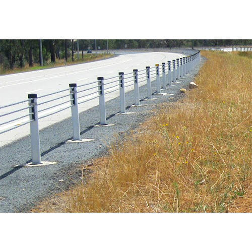 Wire Rope Road Barrier