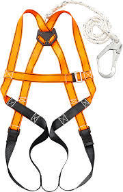 Yellow And Black Color Safety Belt