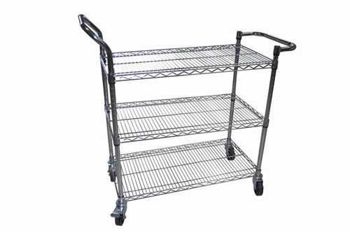 Stainless Steel Trolley ESD Turnover Cart