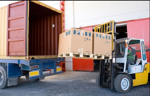 ट्रक लोडिंग और अनलोडिंग सिस्टम