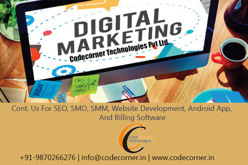 Digital Marketing And Promotion Service By Codecorner Technologies Pvt Ltd.