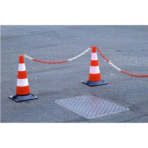 Red And White Cone Chain