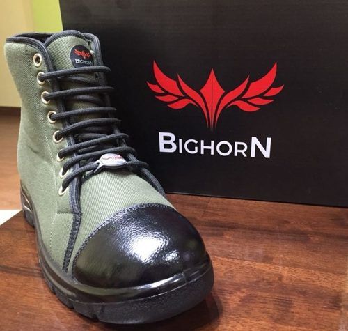 Olive Green Big Horn Jungle Boot