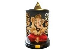 Smooth Finished Wooden Ganesh Statue