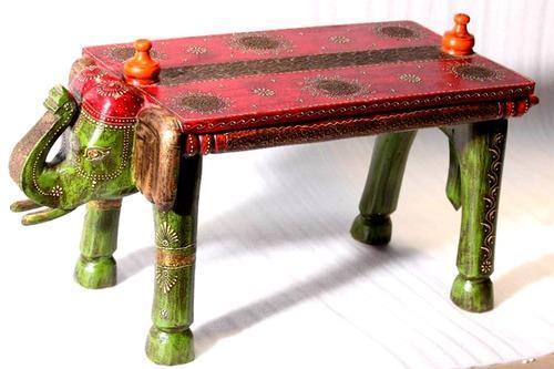 Wooden Handicraft Square Table