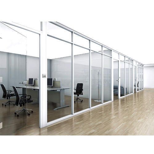 Durable Aluminum Glass Office Partition