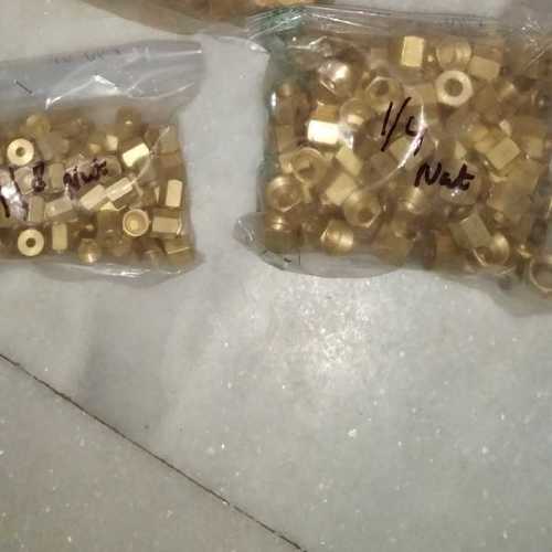 Heavy Industrial Brass Nuts