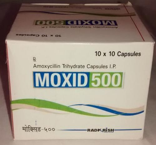 Moxid 500 Amoxicillin Trihydrate Capsule