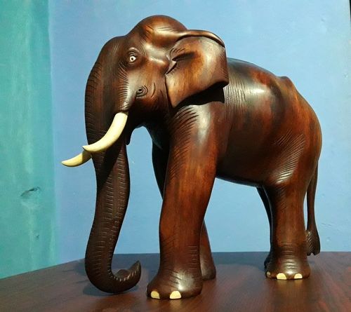 Rosewood Thrissur Elephant Sculpture