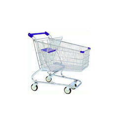 Stainless Steel Shopping Trolley