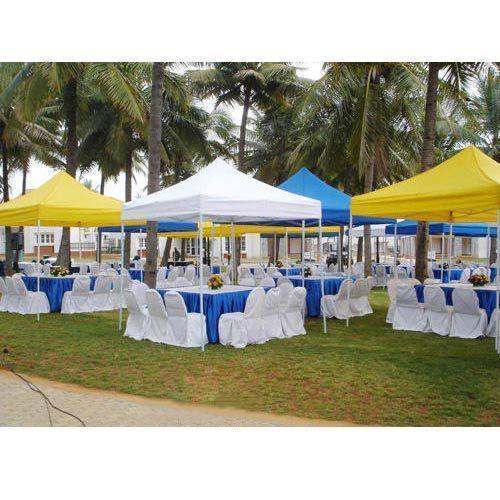 Tent Rental Service Provider Cue Joint: Steel