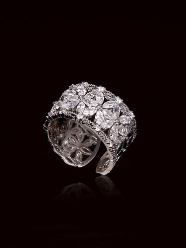 Buy Rose Gold Rings for Women by 9BLINGS Online | Ajio.com