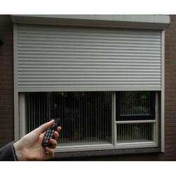 Grey Rolling Shutter With Remote