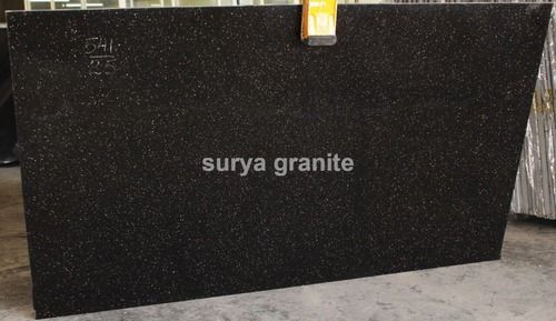 Reliable Black Galaxy Granite Application: Flooring