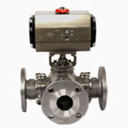 Actuators Ball Valve - High-Temperature Resistant, Durable with Impeccable Finish | Ideal for Fluid Regulation in Industrial Applications