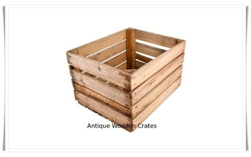 Antique Wooden Crates for Storage