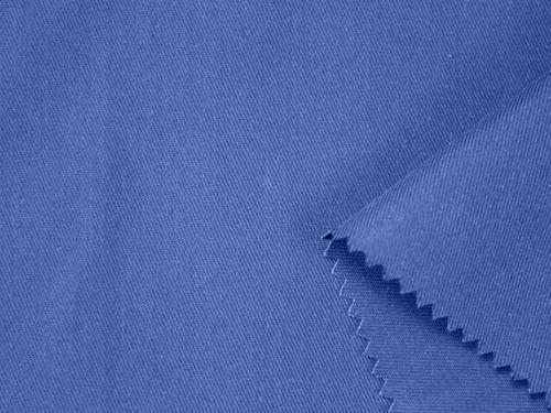 Blue Color Blended Fabric