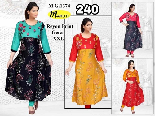 Ladies Long Fashionable Kurtis