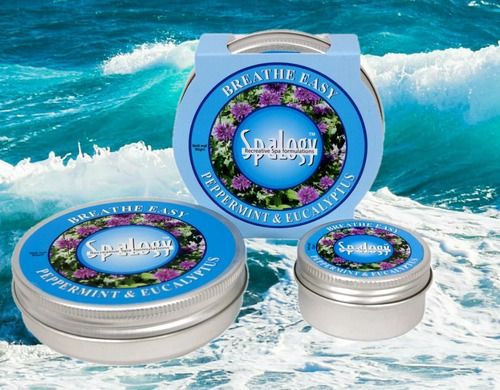 Spalogy Congestion Relief Natural Breathe Easy Rub