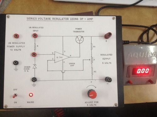  OP Amp As सीरीज रेगुलेटर 