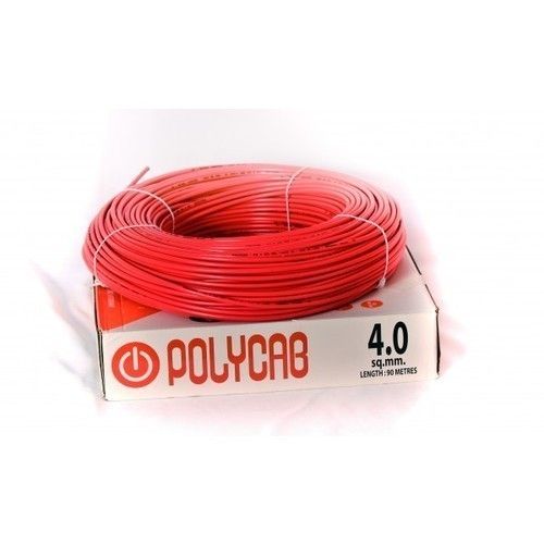 Super Fine Polycab Electrical Cable Conductor Material: Copper