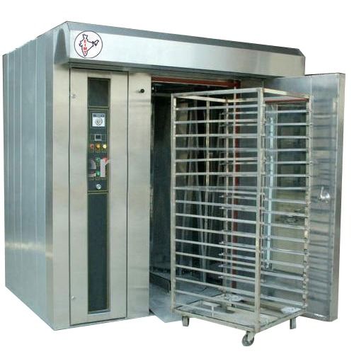 Automatic Rotary Oven - 500-1000 Kg Capacity | Digital Display, High Efficiency Design