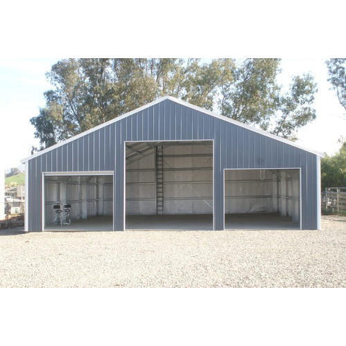 Color Coated Commercial Prefabricated Structure