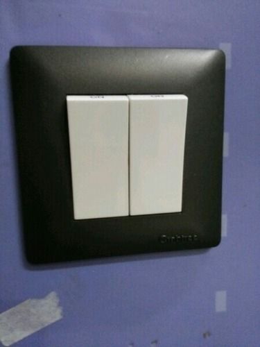 Black And White Efficient Cabtree Electric Switch