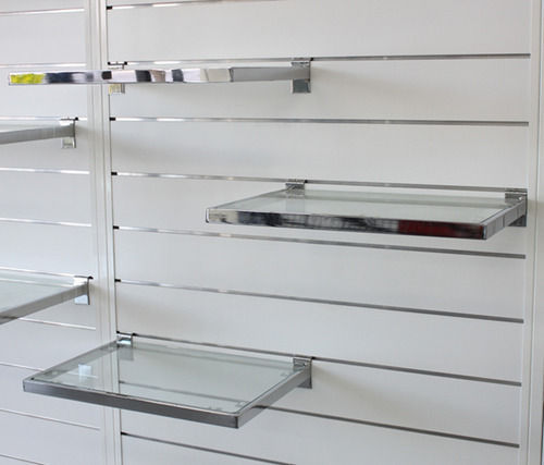 Impeccable Finish Glass Shelves