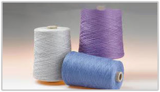 100% Polyester Dyed And Melange Yarn