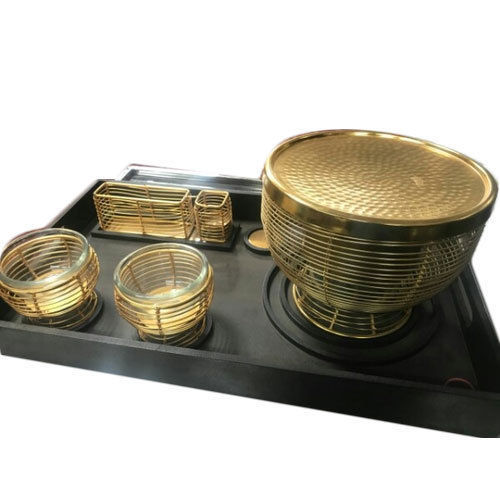 Polished Round Snack Warmer