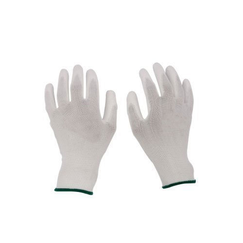 Green Pu Coated Safety Gloves