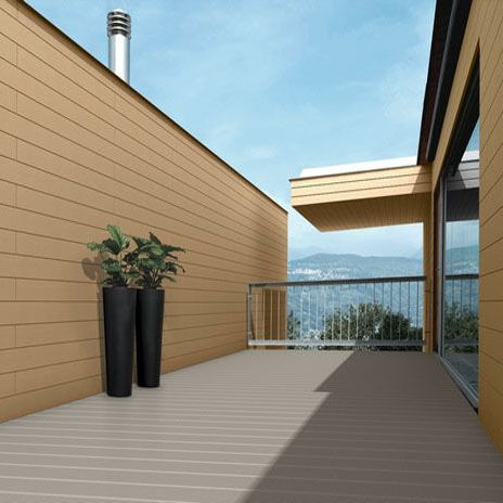 Eco Waterproof Wpc Outdoor Wall Cladding Panel