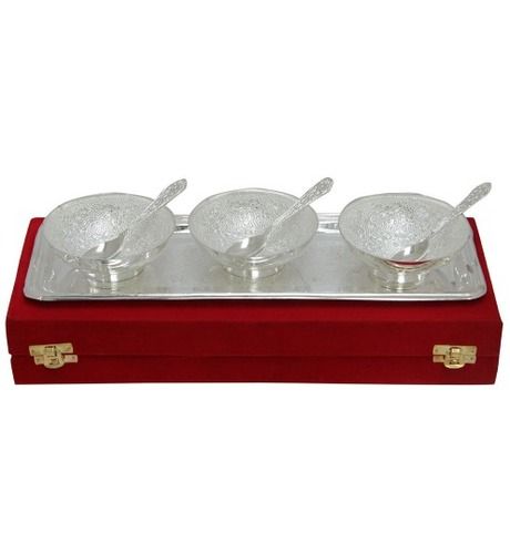 German Siler 3 Bowl And Tray Set For Gift