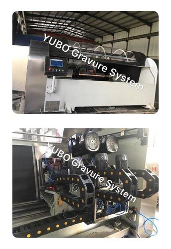 White Three-Head Copper Grinding Polishing Machine For Gravure Cylinder Making