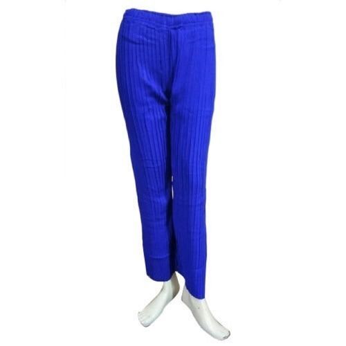 Blue Color Plain Ladies Palazzo