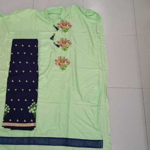 Ladies Cotton Punjabi Suit  Size: Customized