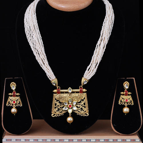 Antique Kundan Mala Set