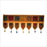 Eco-Friendly Ethnic Embroidery Cotton Toran