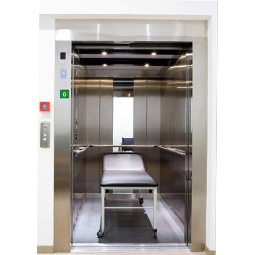 Elevator - Stainless Steel & Aluminium, 1564kg Max Load Capacity, Suitable for Wheelchair & Stretcher Use, 5 to 20 Stops, Manual & Automatic Doors, Overloading Alarm Included, Geared & Gearless Drive Technology