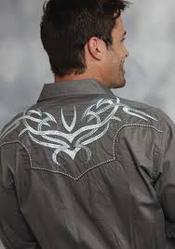 Men Embroidered Casual Shirt