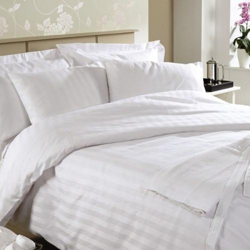 Hotel Bed Linen - Premium Cotton Blend | Shrinkage Control, Anti Pilling, High Durability, Skin Friendly & Comfortable