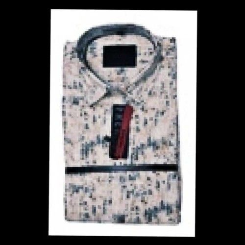 Washable Mens Party Wear Designer Printed Shirt