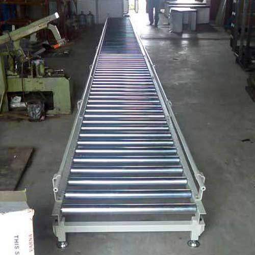 Power Roller Conveyor - Durable Steel Design, Efficiently Handles Bulk Materials with High Reliability