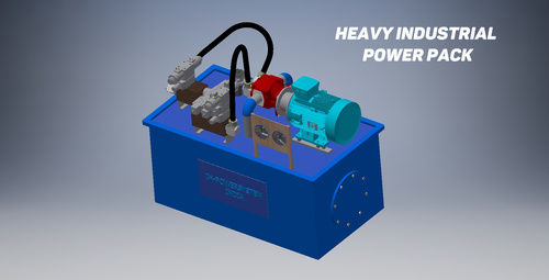 Heavy Industrial Hydraulic Power Pack