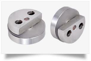 ब्रास स्टेनलेस स्टील मिरर कैप हाफ