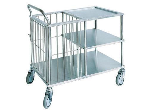 Industrial Stainless Steel Trolley Application: Indoor